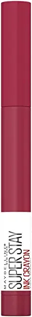 Notre choix  Maybelline New York - Crayon Rouge à Lèvres - Ultra Mat & Sans Transfert - Superstay Ink - Teinte : Speak …