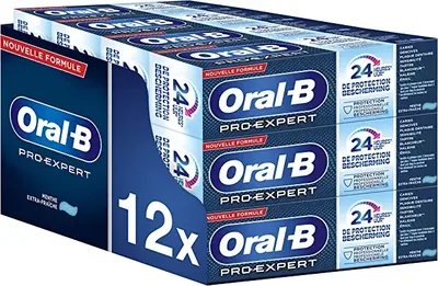 Oral-B Dentifrice Pro-Expert Protection Professionnelle, Protège contre la Plaque Dentaire et Renfor