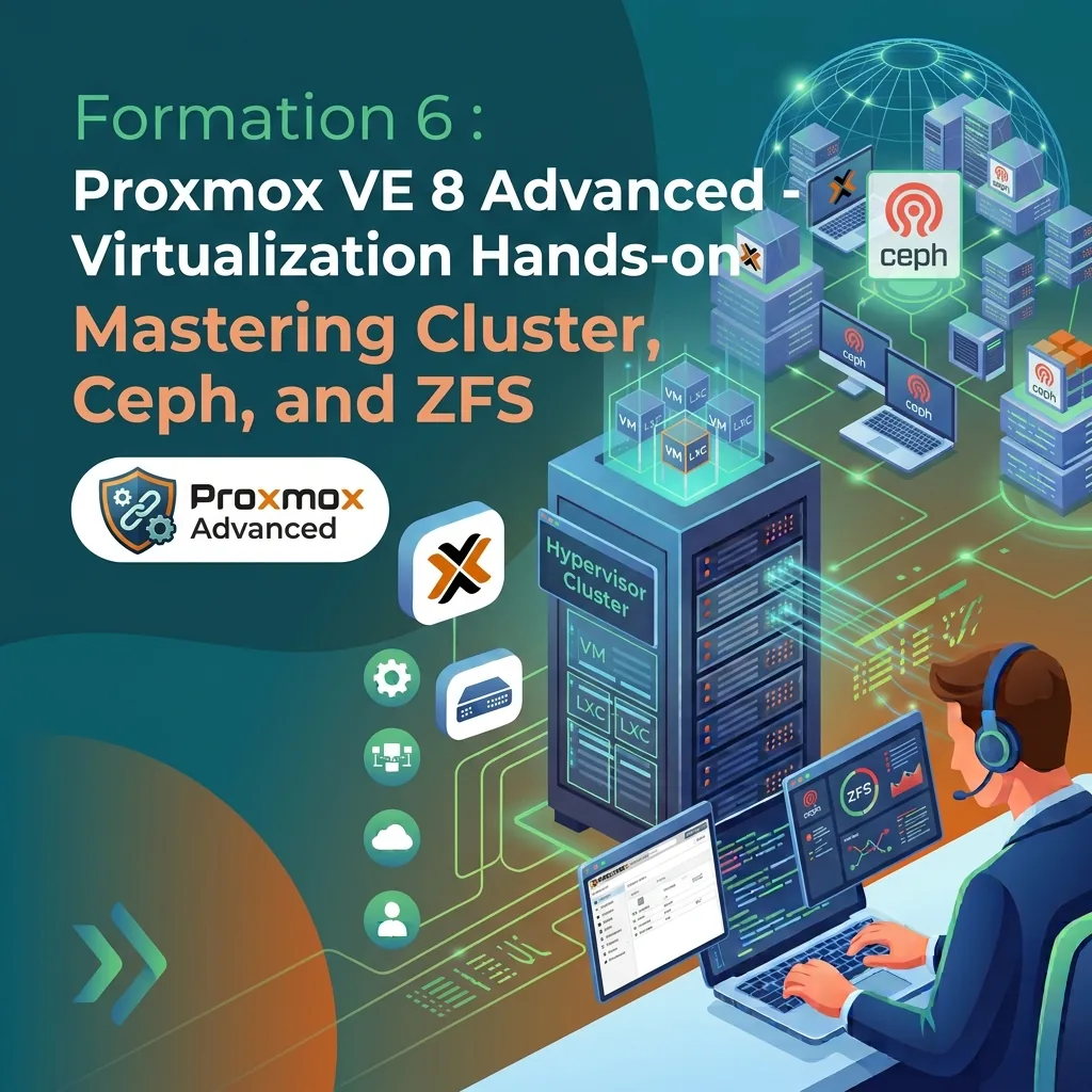 Proxmox Ve 8 Advanced – Virtualization Hands-On Course