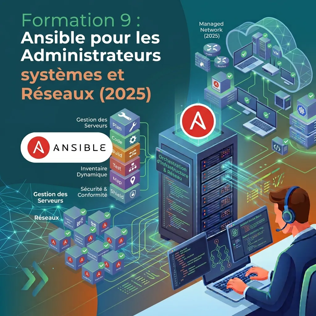 Formations Ansible Pour Les Administrateurs Systèmes Et Réseaux [2025]